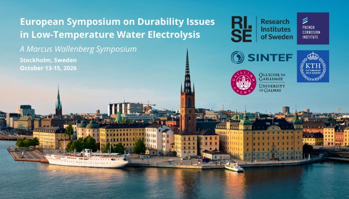 European Symposium on Durability Issues in Low-Temperature Water Electrolysis