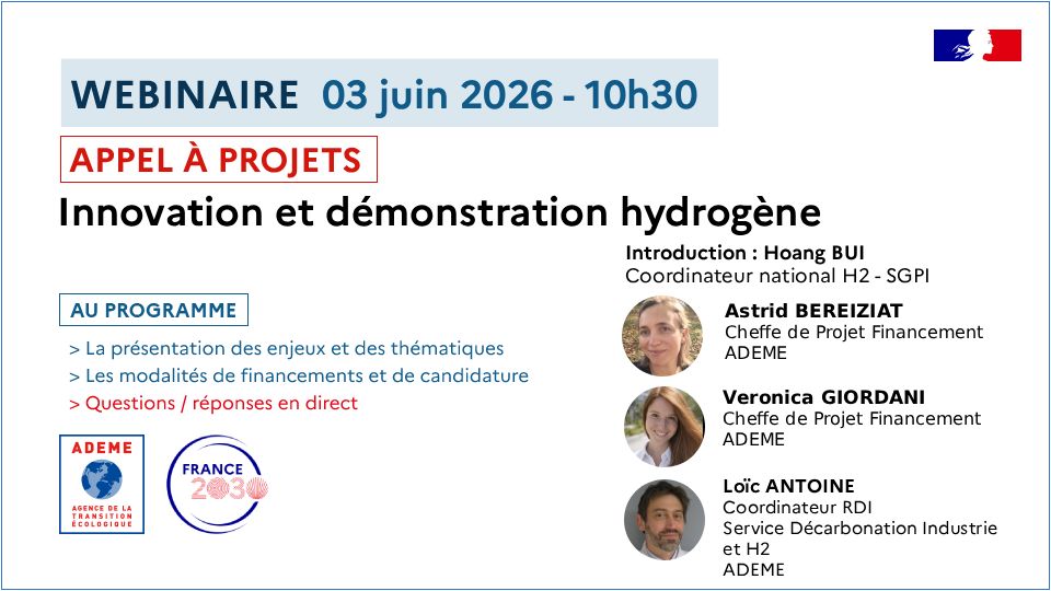 Webinaire ademe H2